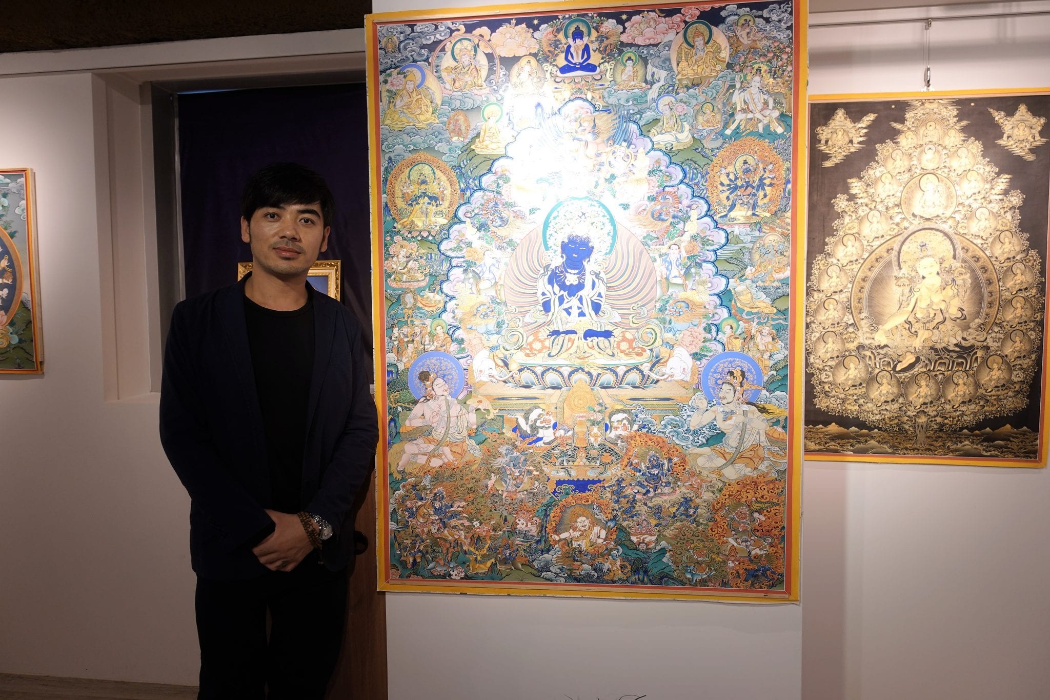 時間•輪迴唐卡藝術展  宗博館開幕