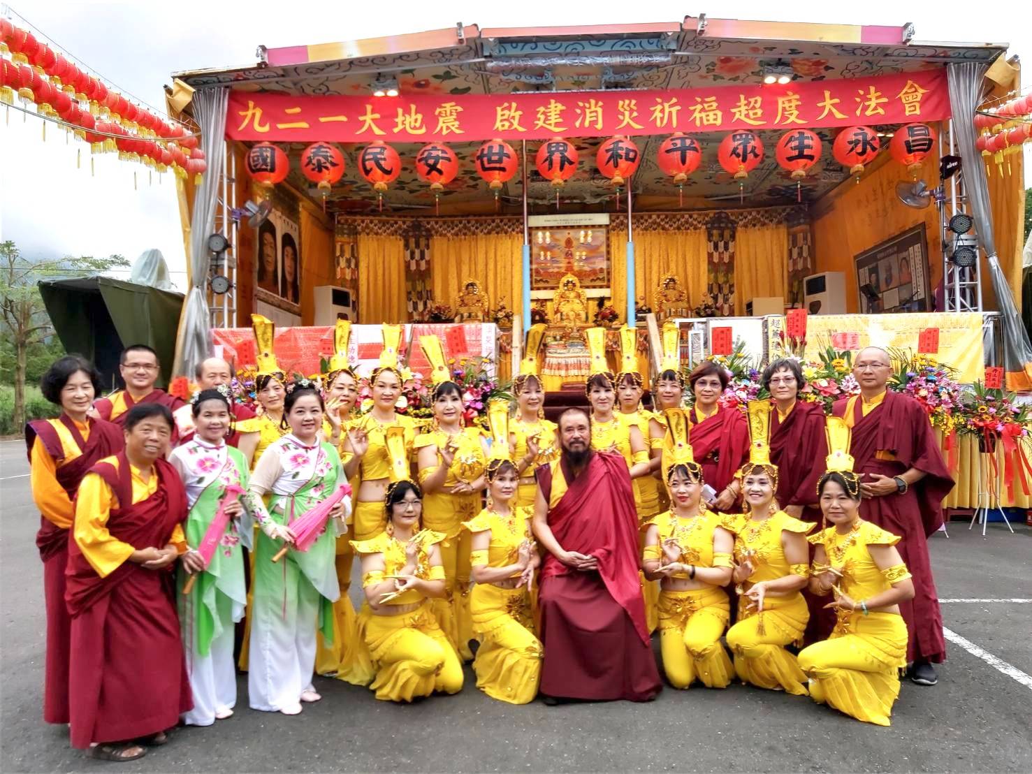 行動佛殿駐錫埔里    追悼921消災祈福
