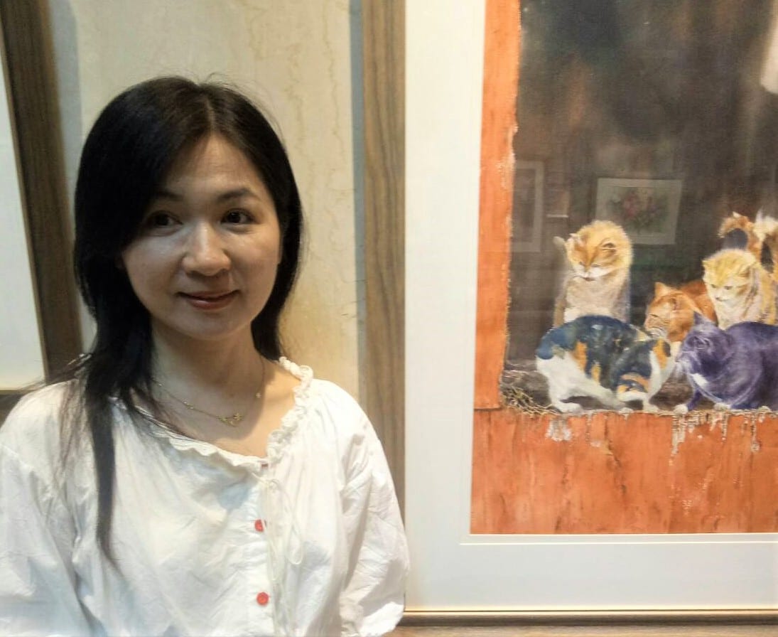 行旅印記連結豐沛生命     潘逸萱個展     水彩畫盡現無限風華