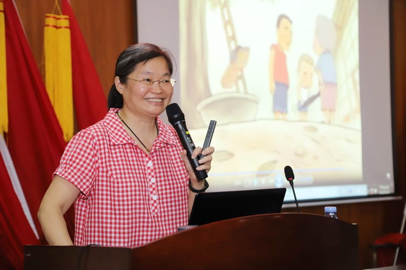 臺灣國學老師走進漳州開發區     講解幸福生活之道