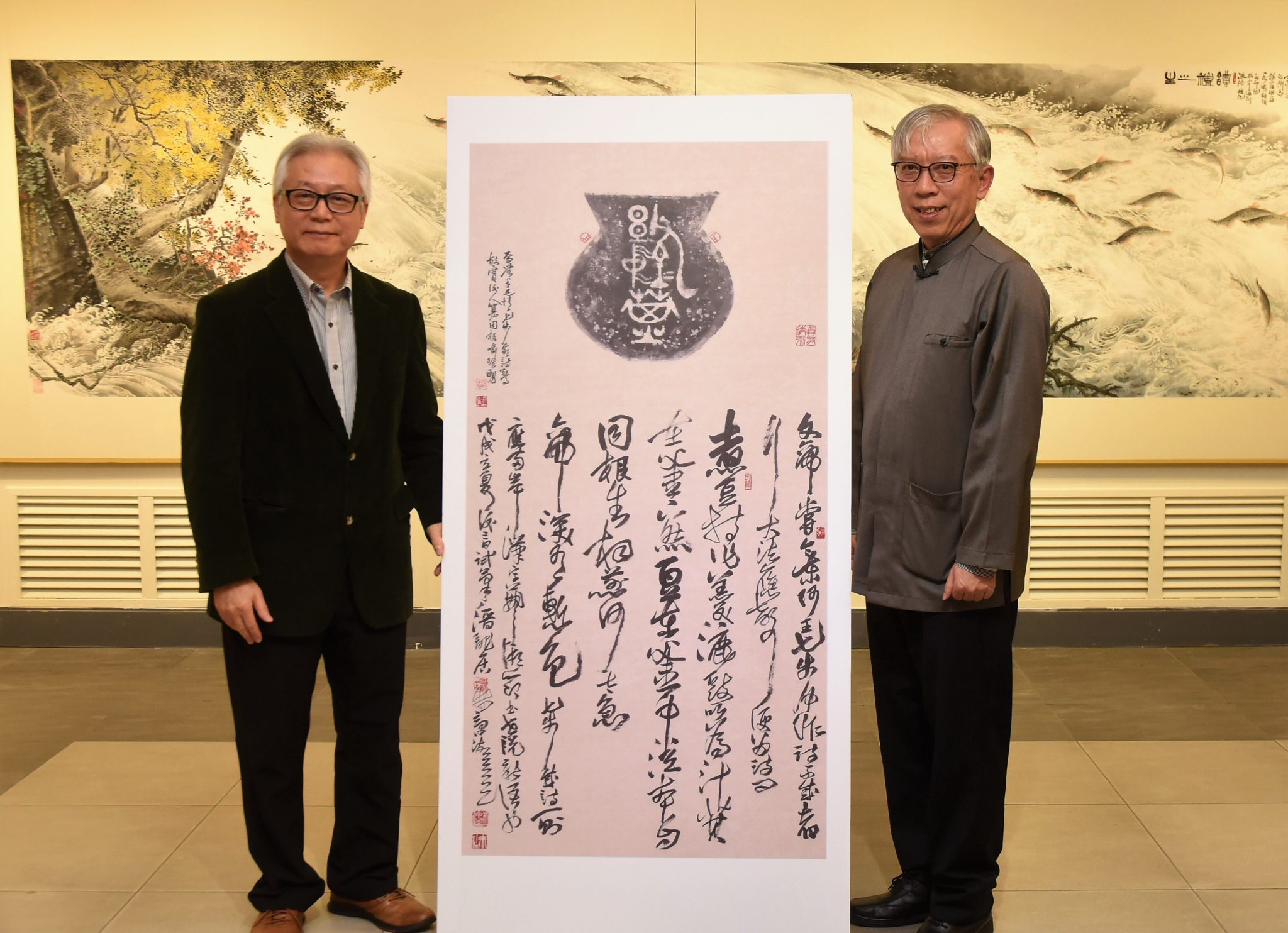 自在理想主義   揮灑美學境界   水墨畫家林章湖潛龍勿用   參透人生   光熱生命