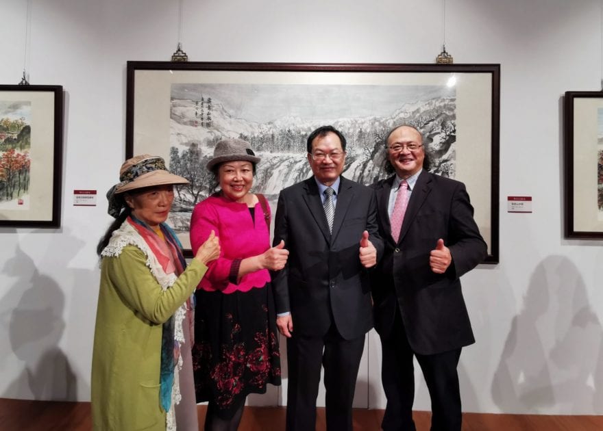 見證新韻   精研畫技   蔡俊章水墨畫展   看見藝術生命光熱提昇