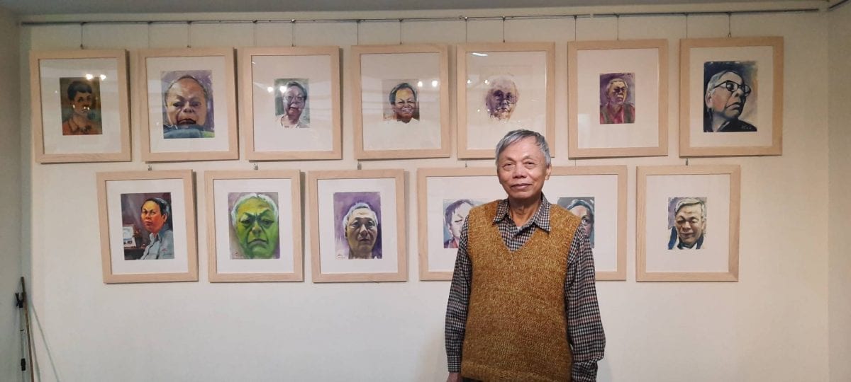 新營文化中心葉敏瑞水彩畫個展  人文情懷餘韻無窮