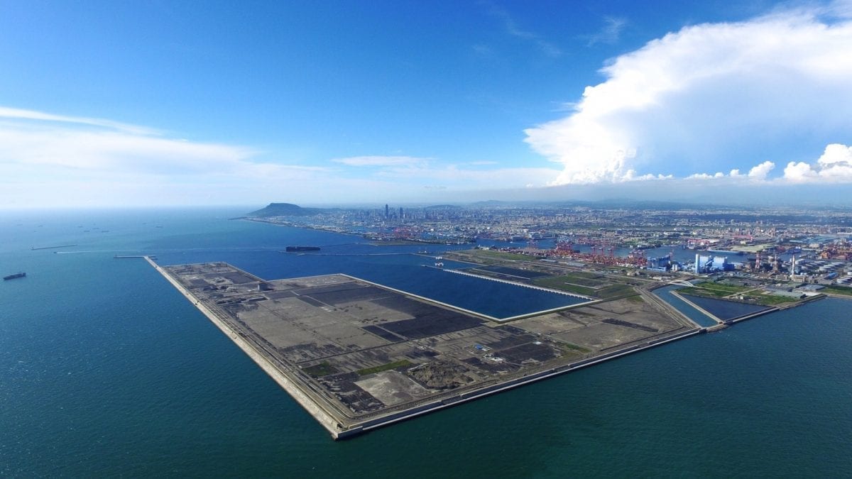 我最大港灣建設填海造地工程完成  有效提昇高雄港競爭力