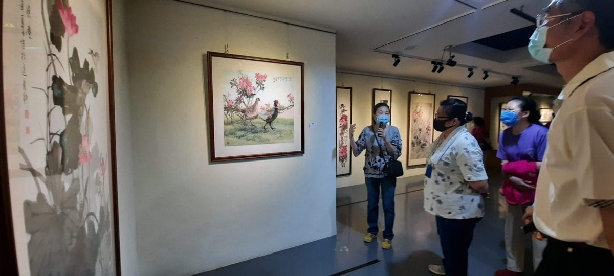 蔡秀樓水墨畫個展  悠然呈現閒雲逸秀之情