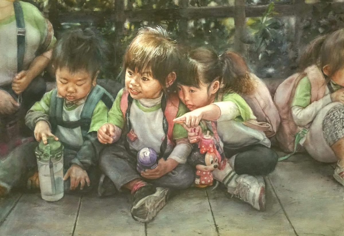 透明水彩神秘浪漫  溫牧與外界的真情對話