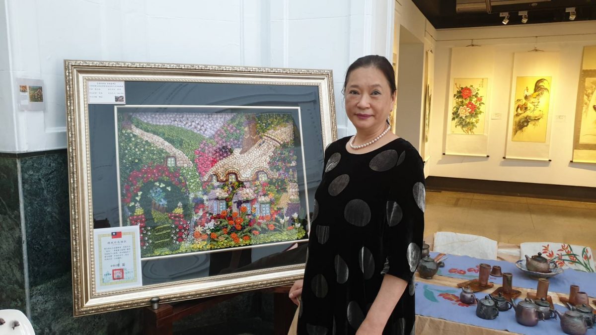 呼應生命價值   展現藝術奇蹟   陳品諠貝殼創作   開創多元媒材新天地