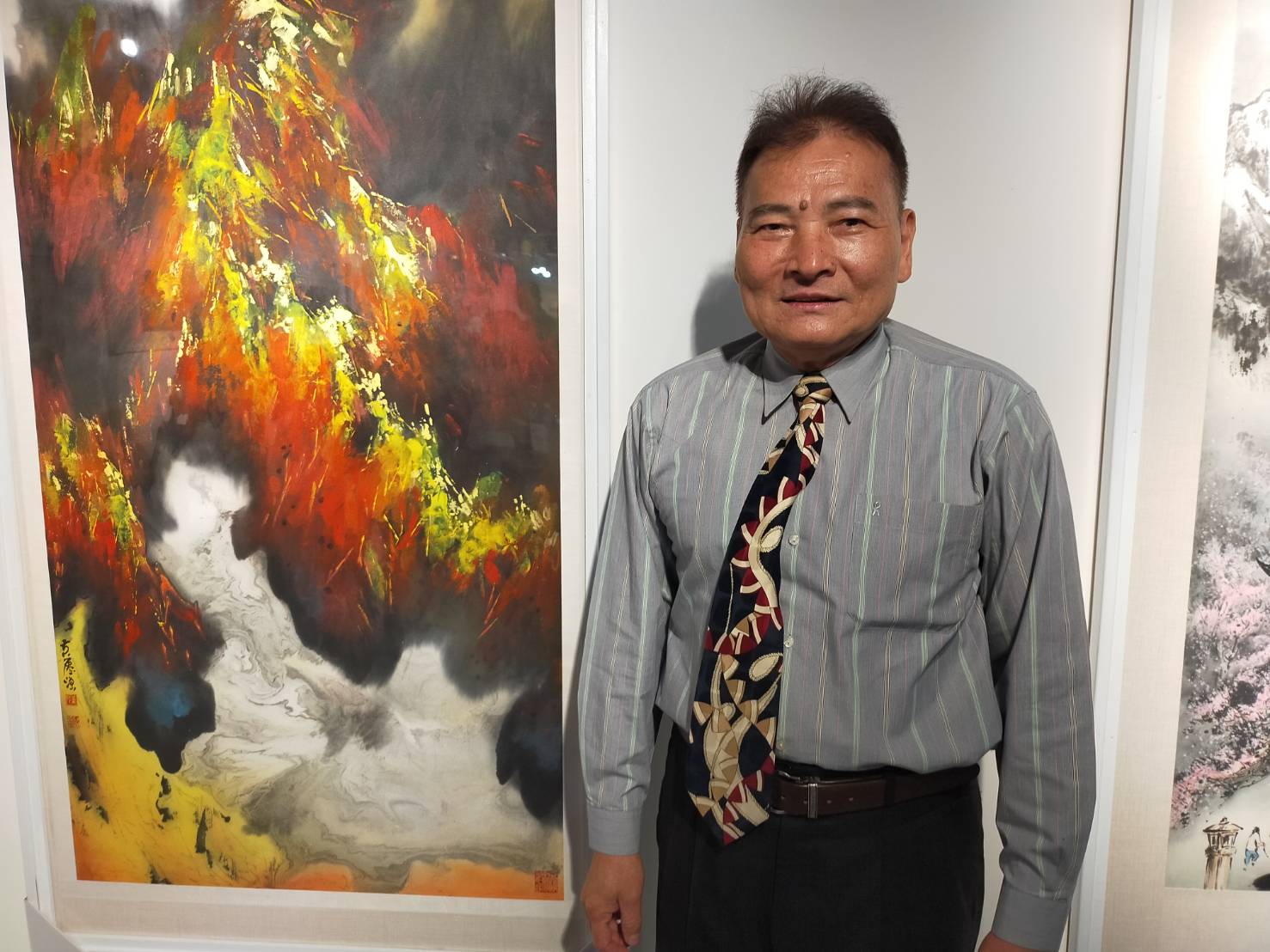歲月靜好 藝遊心境   黃慶源彩墨大地   藝術生命豐沛實踐