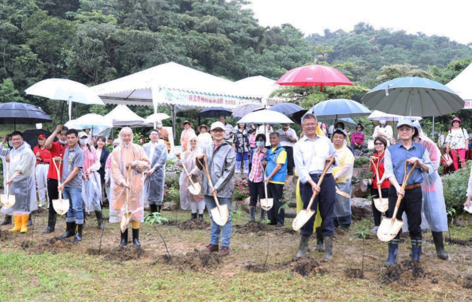 國際生物多樣性日   新北種下感謝樹苗