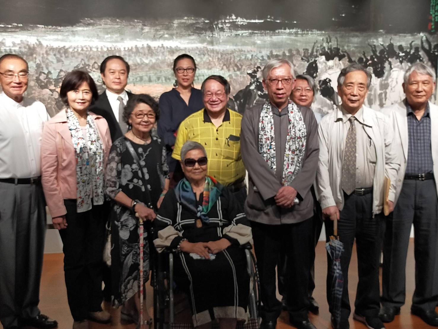 筆墨傳情   擷古創新   最是人間李奇茂水墨人物紀念展   呈現熾熱藝術生命力