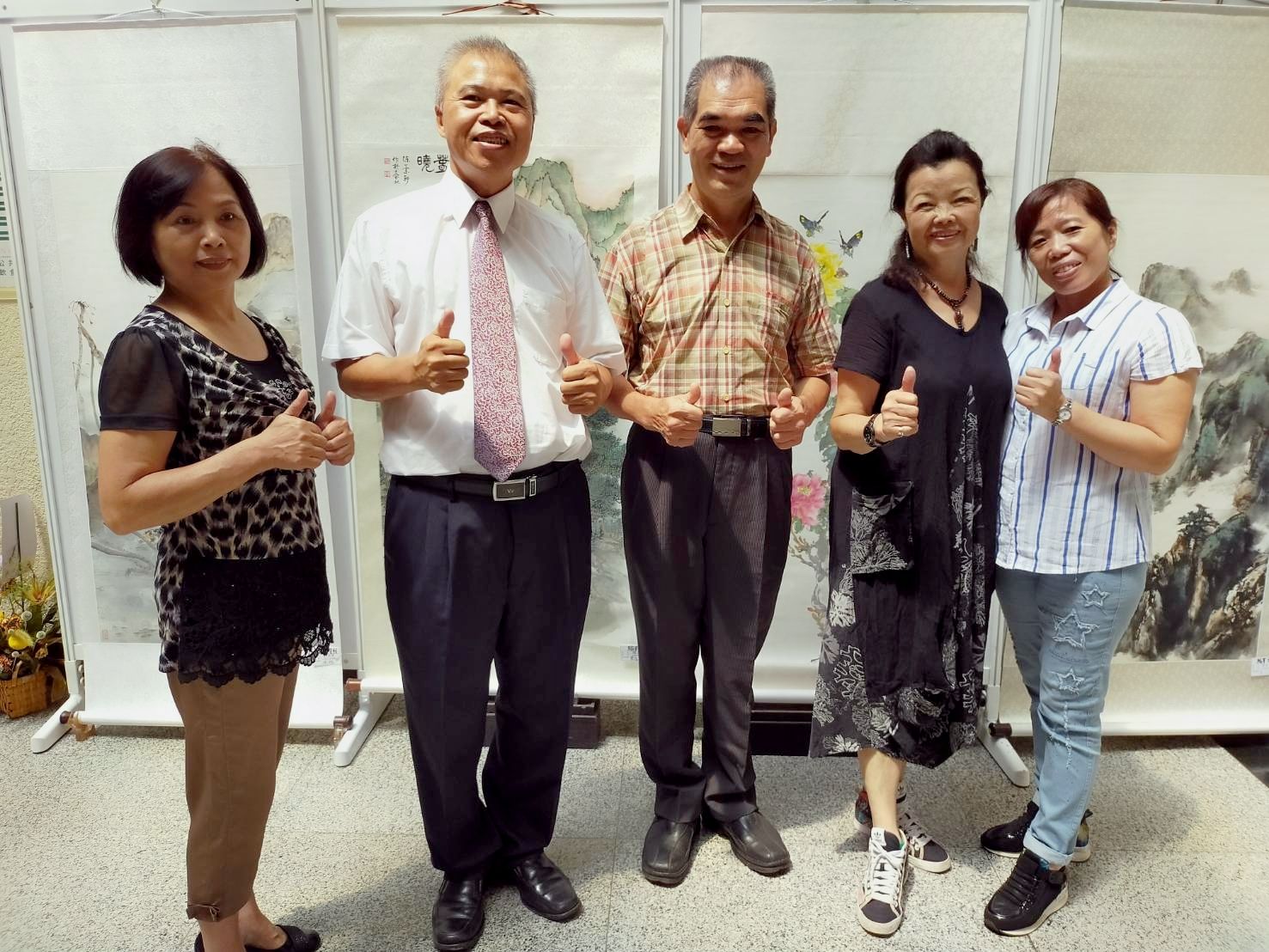 翰墨寄情  多采藝境  兩岸名家藝術聯展  筆墨揮灑中但見新意
