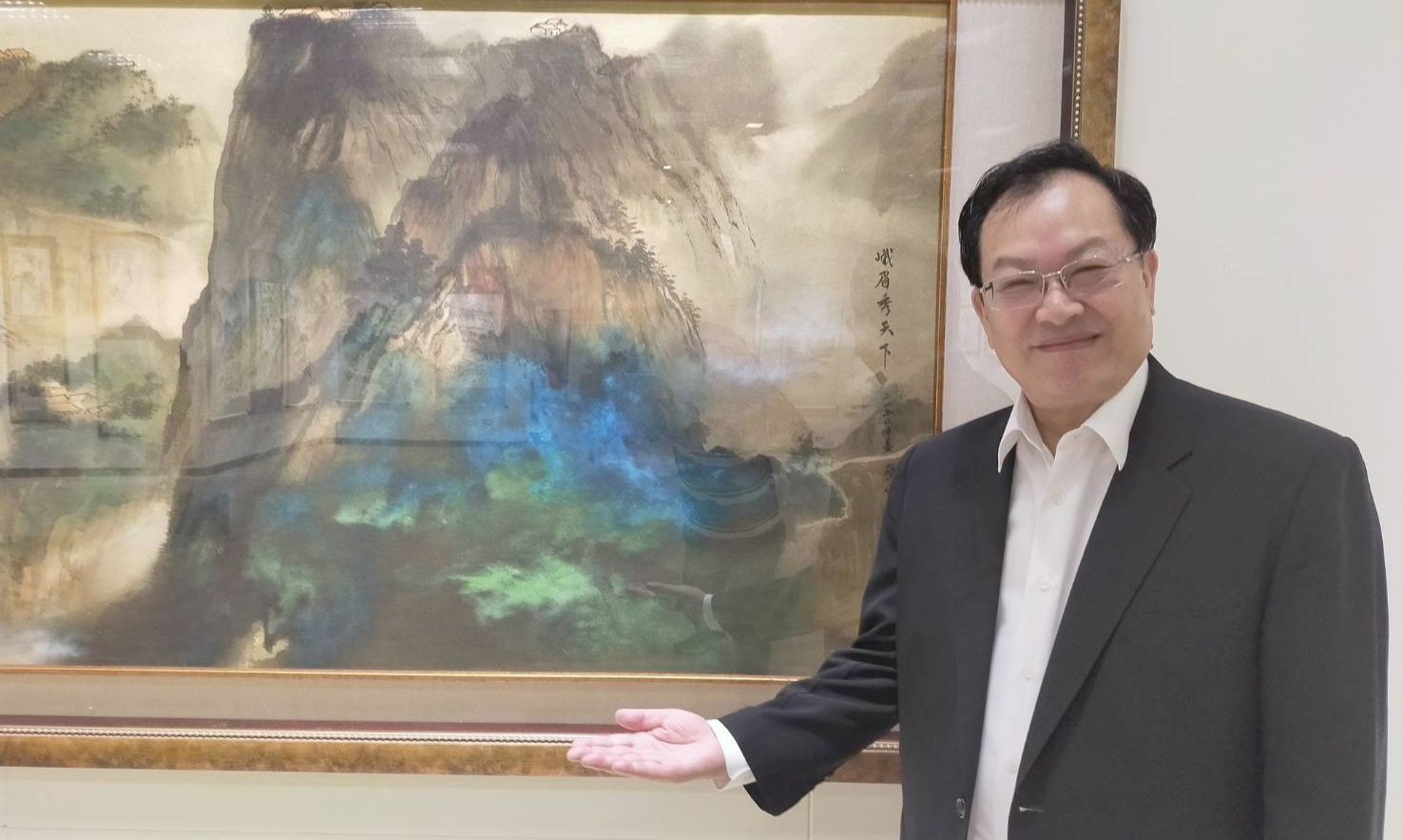 心隨筆走 寵辱皆忘  蔡俊章水墨畫展  展現隨心所欲意境