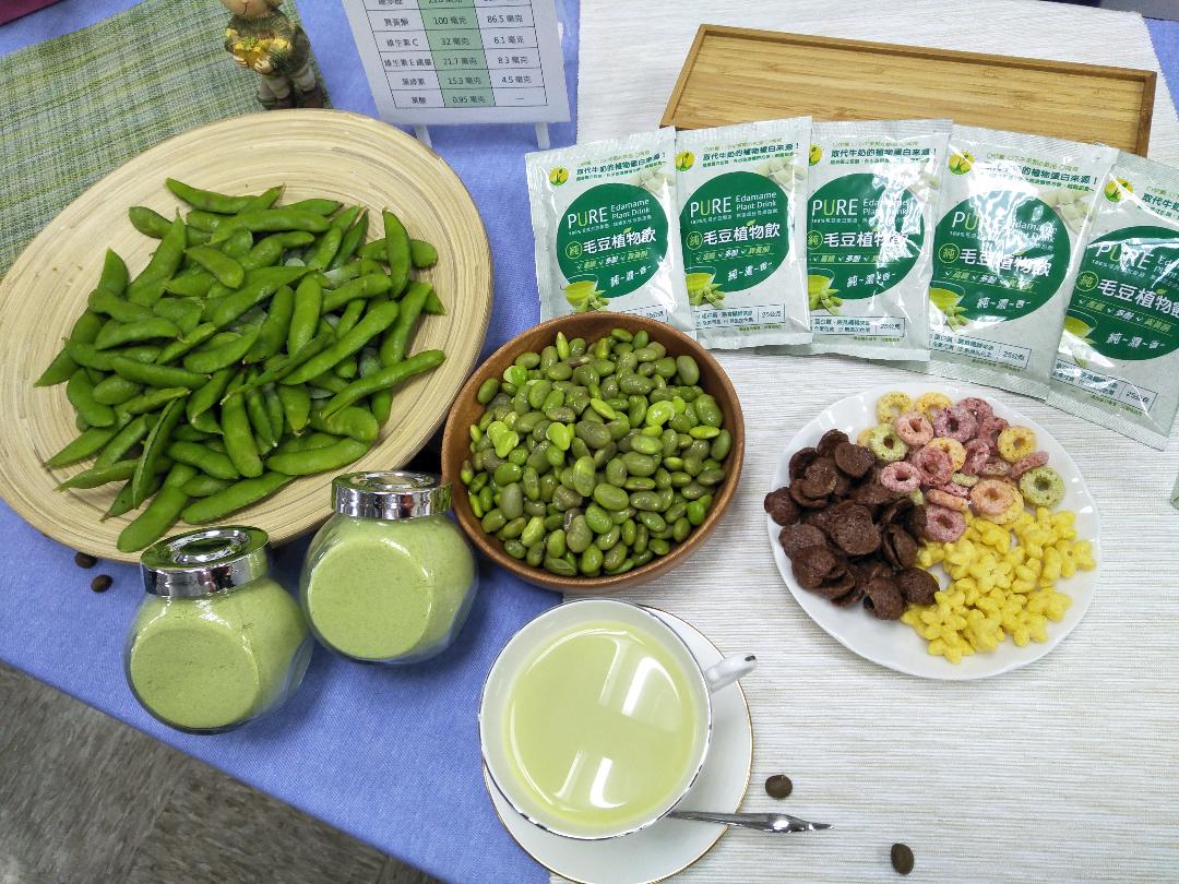 開創喝的「新綠金」！高機能性毛豆植物飲搶攻國際市場
