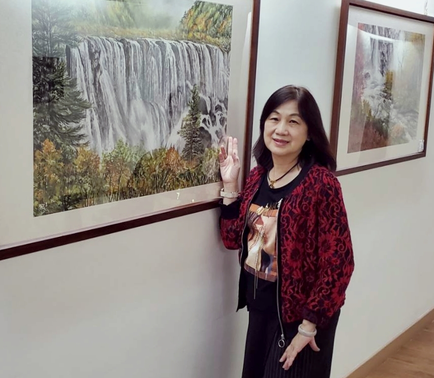 縱情山林  無盡風情  陳岳鳯彩墨世界  展露自然風華