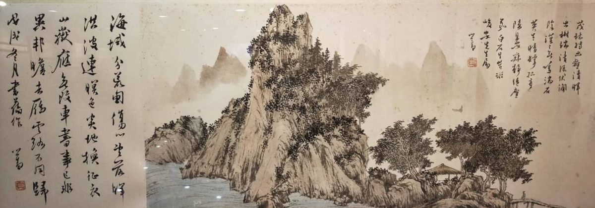 中國文人畫的最後一筆  溥心畬水墨創作師古超塵  詩書畫一體為北張南溥奠基盛譽