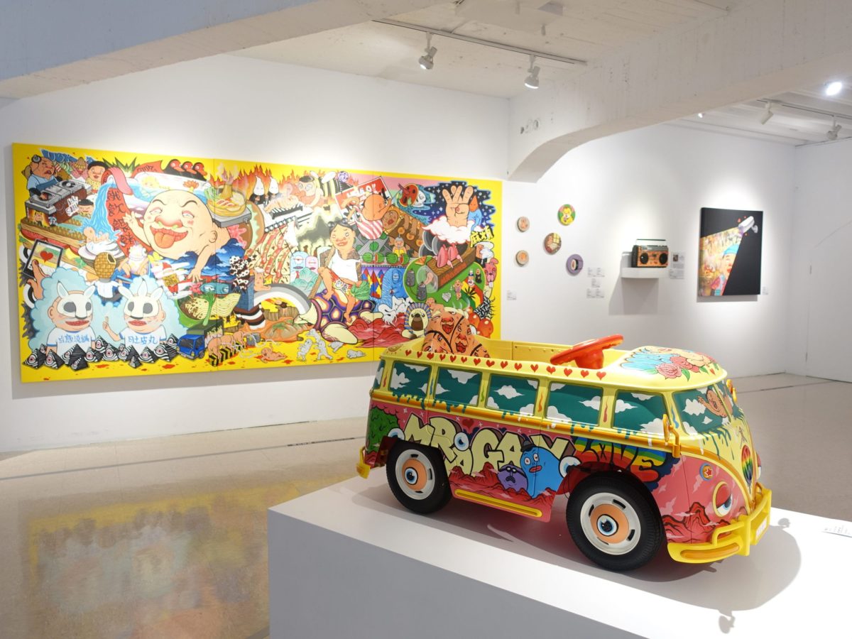 台灣首度大規模美術館塗鴉聯展  9塗鴉藝術家注活力