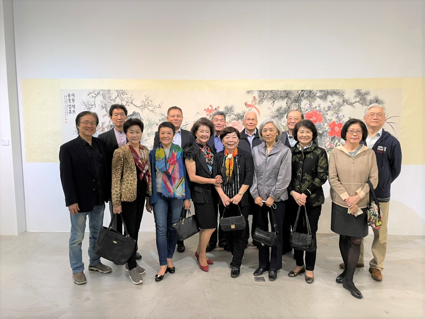 渡海畫家胡克敏精品展引熱潮   杜簦吟感懷師恩   孫大使話說當年