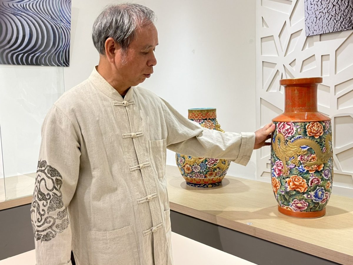 2021宜蘭藝術自造祭  藝術大師用陶藝與纏花   展現工藝極致之美