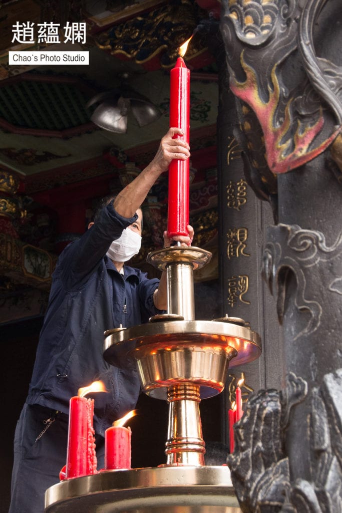 好有氣勢的工作者! (圖/趙蘊嫻攝)
