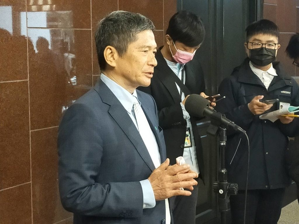 李永得部長強調國際影音平台的推動是國家使命。(記者 辛澎祥/攝)