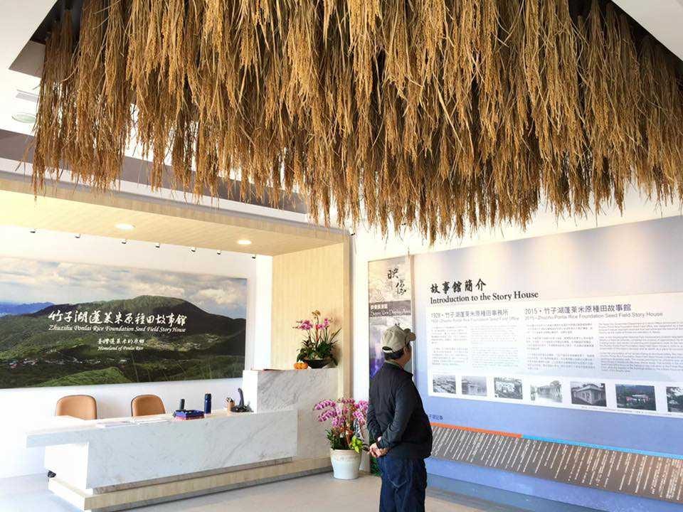 蓬萊米原種田故事館。 (圖/臺北市政府產業局提供)