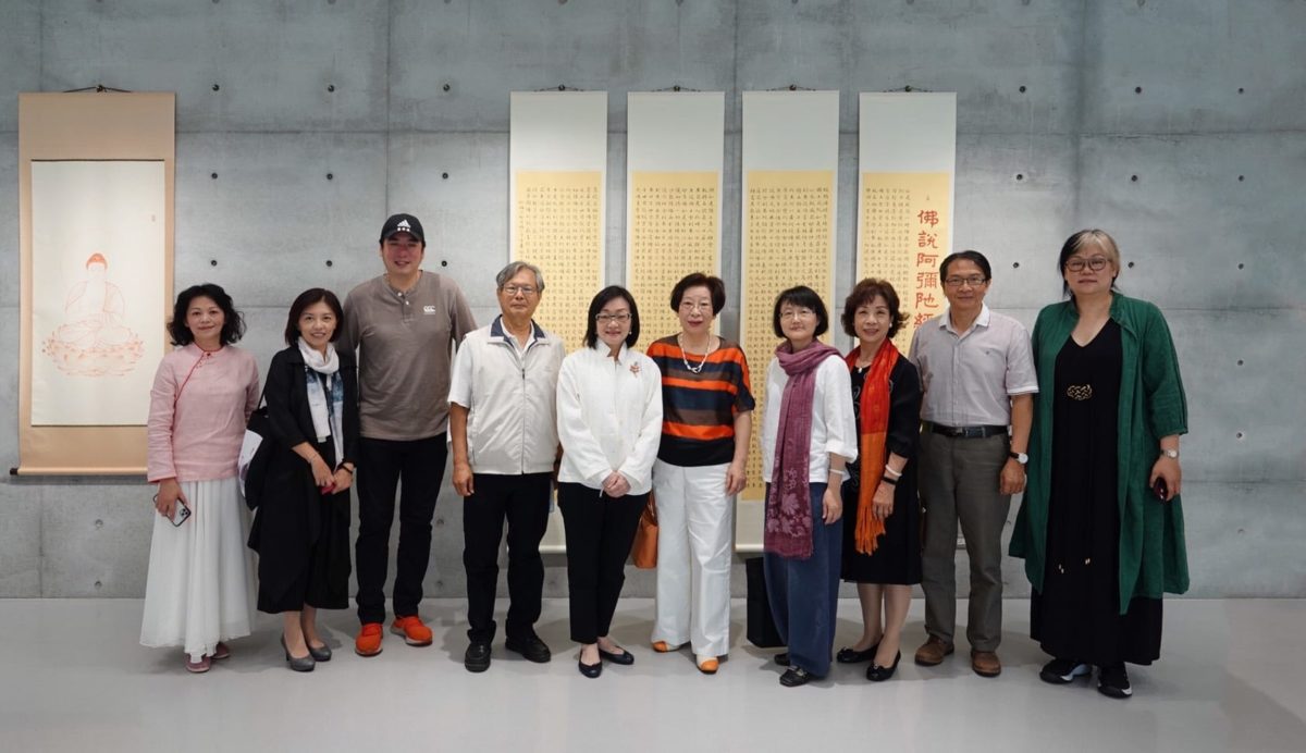 話說佛陀—崇友雅集書法聯展  七位書法家佛畫創作  備受矚目