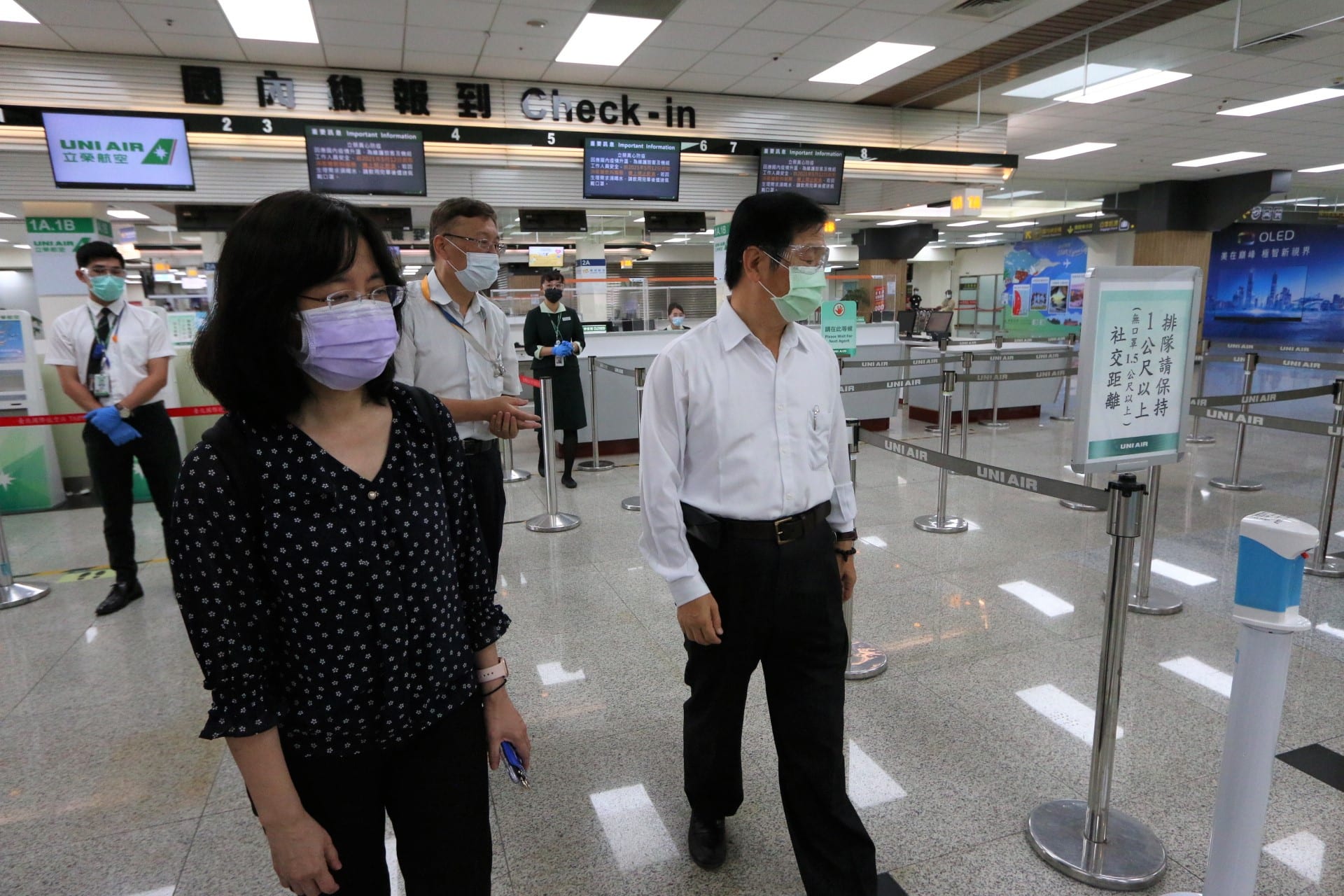 5機場篩檢站啟用  旅客提早90分鐘報到填寫健康聲明書