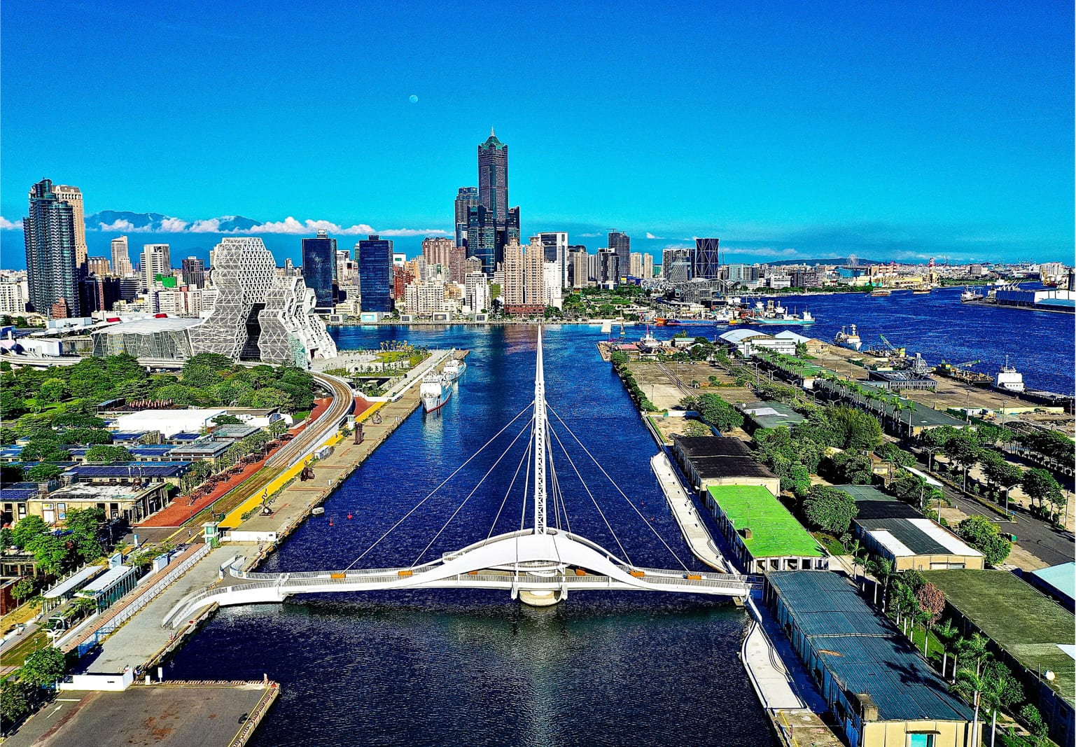 高雄港榮獲國際港埠  世界港口永續計畫「韌性基礎建設」分類首獎