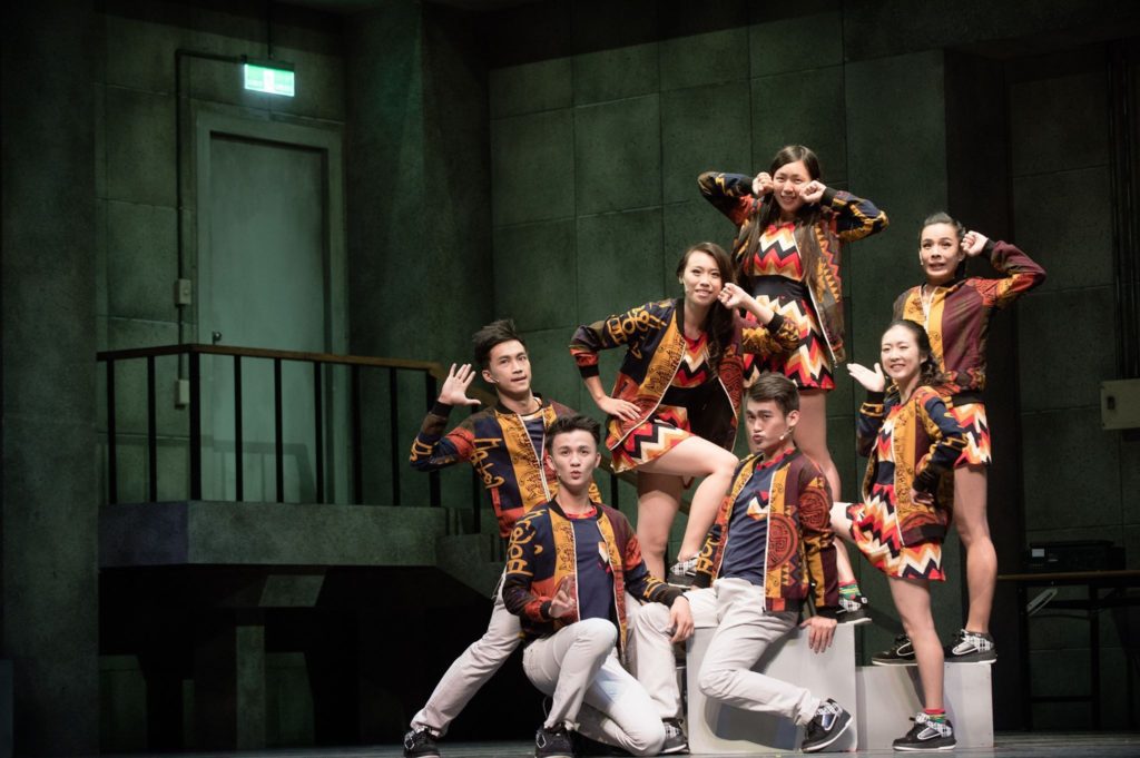 ▲2015年歌舞劇《遊龍戲鳳萌力全開》於臺中中山堂演出。 (圖/上劇團提供)