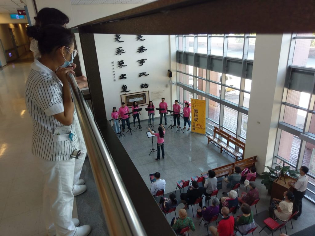 埔里基督教醫院義演(圖/台中藝術家合唱團提供)