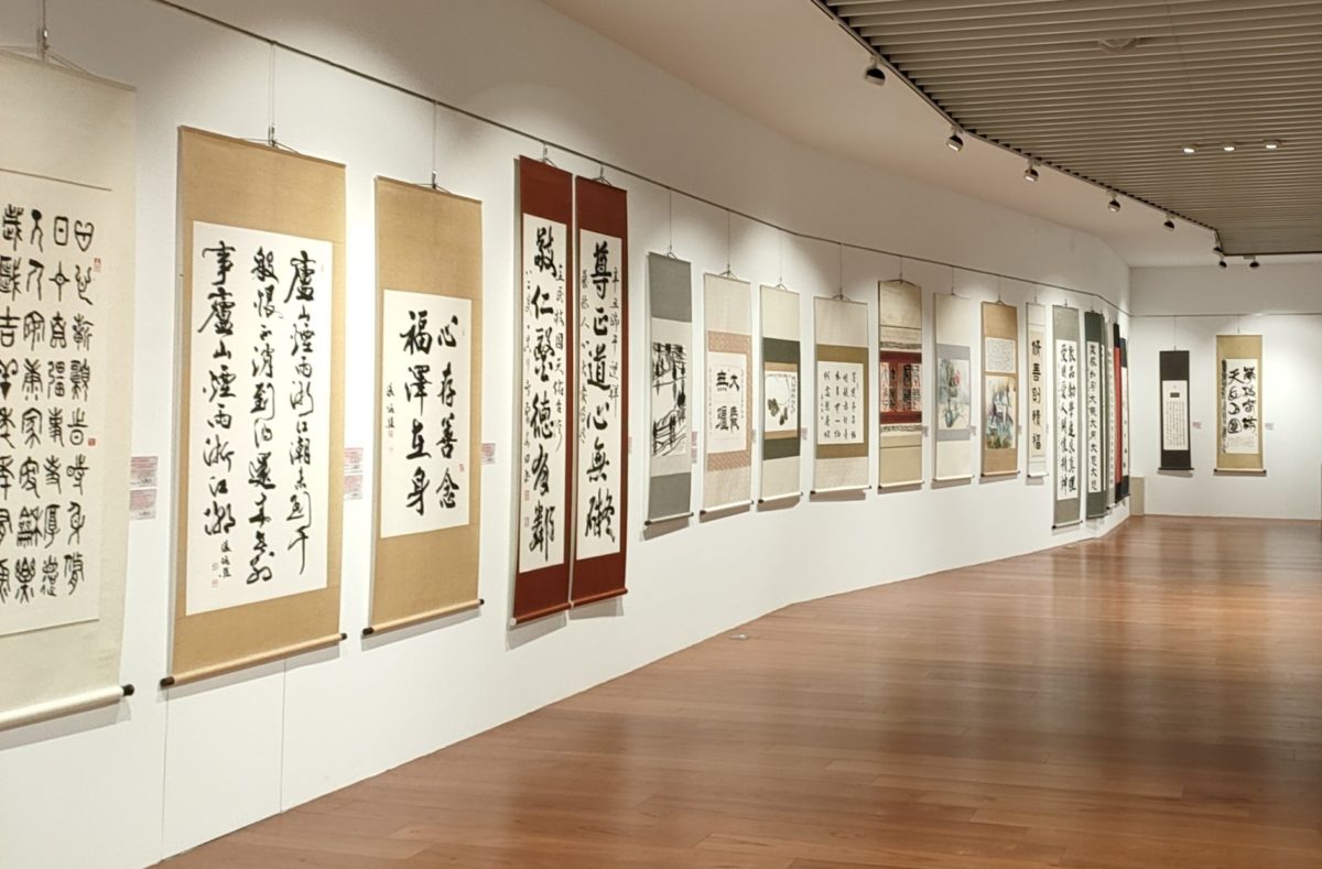 藝術振奮人心   筆墨傳頌大愛   中華娛樂文創產業發展協會書畫連結   防疫作品備受關注