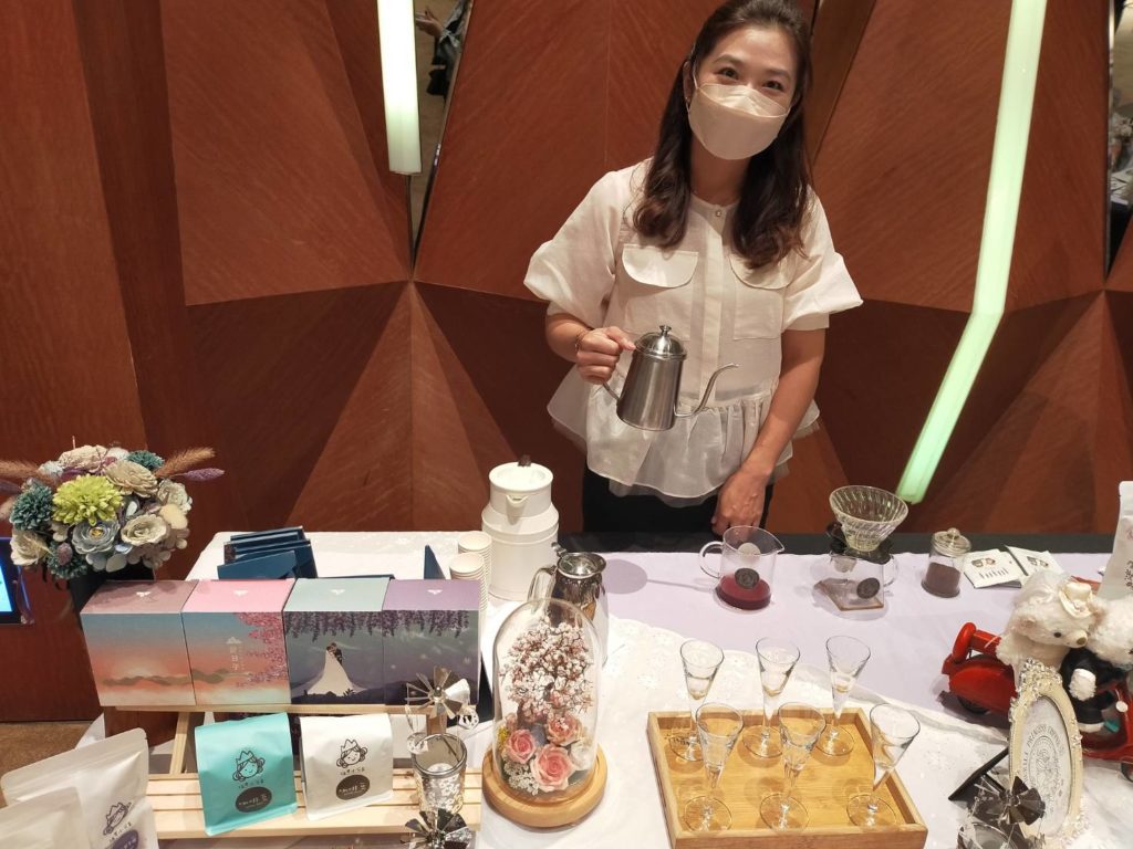 阿里山的咖啡將是活動吸引人的品項。(記者 辛澎祥/攝)