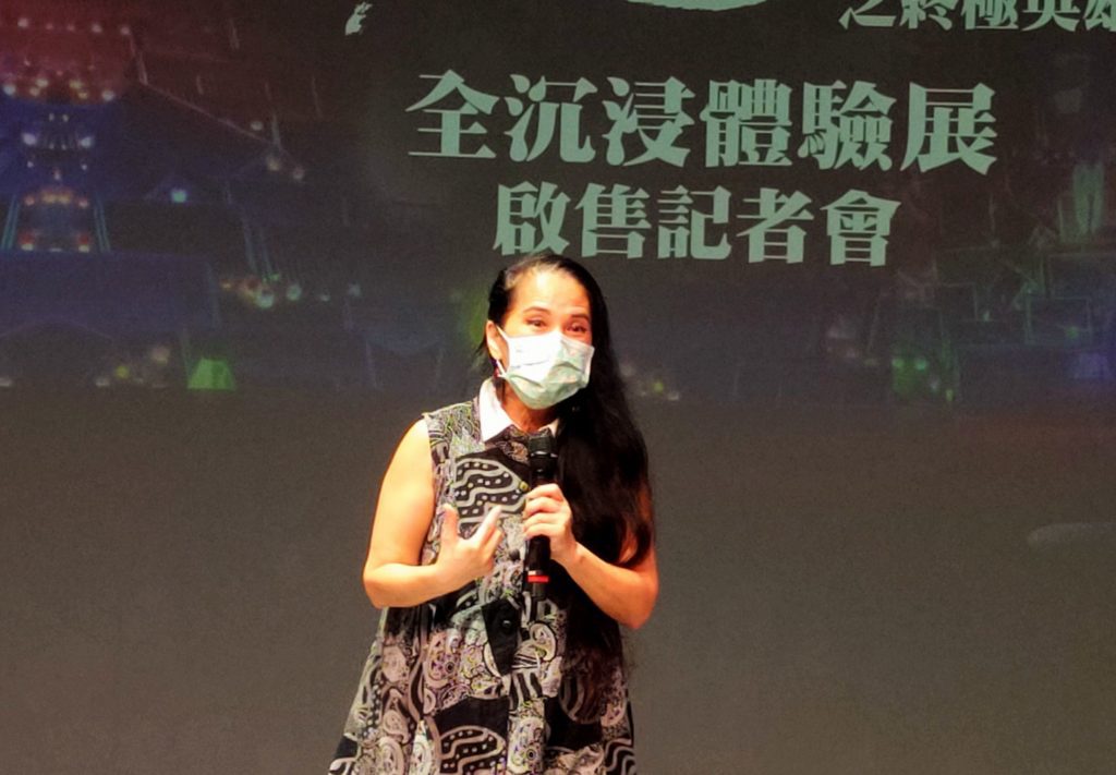 知名舞蹈家林秀偉在戲劇與舞蹈領域,展現旺盛的企圖心與生命力。(記者 辛澎祥/攝)