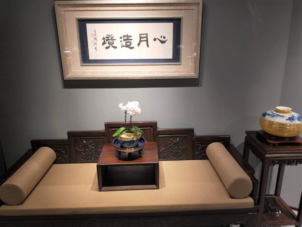 心月藝術中心的展館呈現藝術質感與品味的提昇,格外成為文化創新的焦點。(記者 辛澎祥/攝)