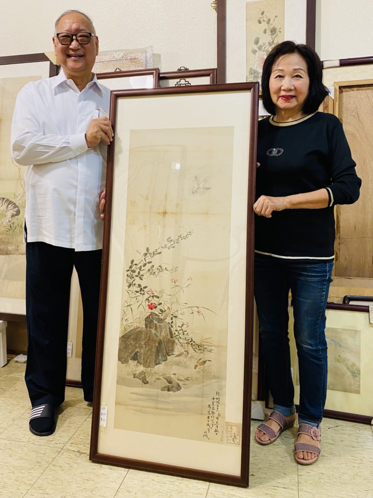 ▲「滬尾講堂」首場將由市政顧問蔡葉偉（左）及展覽顧問江秋瑩（右）分享記憶中的木下靜涯。〈淡古提供〉