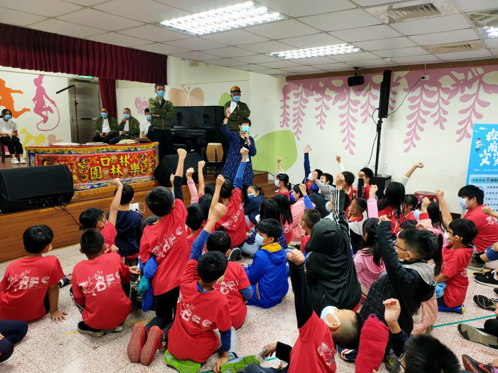 新北傳藝進校園 在地小學瘋百年北管文化。〈文化局提供〉