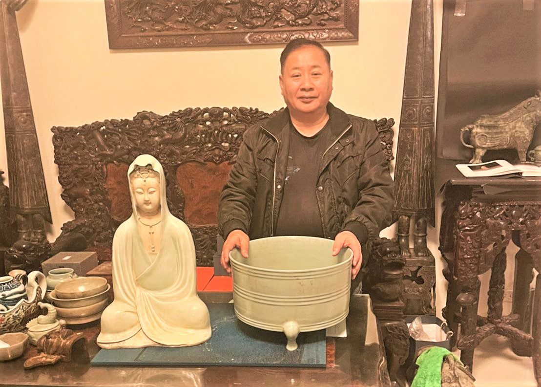 北宋汝窯  宋瓷之冠  雨過天青的溫潤典雅  風華絕代獨領風騷