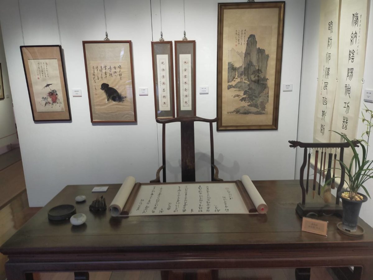 詩書畫作心靈造境   溥心畬特展流露人文藝術美學   傳頌淡大校園