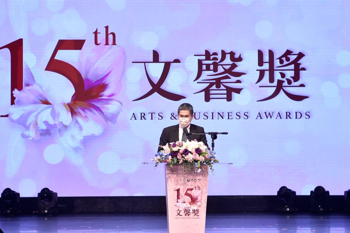 成就藝文產業的茁壯   第15屆文馨獎頒獎典禮舉行