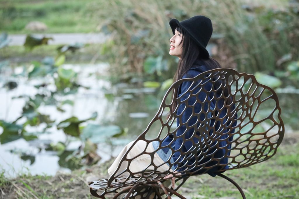 ▲「李蕢至作品「荷居」。〈高灘處提供〉