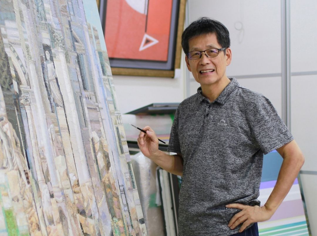 當代語境探索  跨域藝術生命  蔡永明繪畫個展   回歸內在本質受矚目
