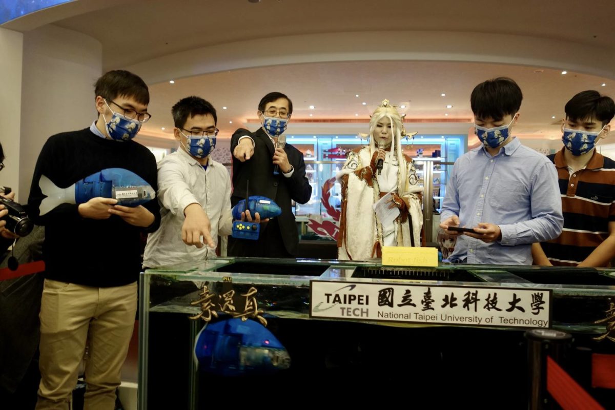 北科大「仿生機械魚」躍上電影「素還真」 攜手百年藝術受矚目