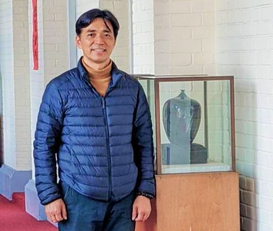陶藝家李仁燿老師，陶藝巡迴個展受到民眾的高度關注。