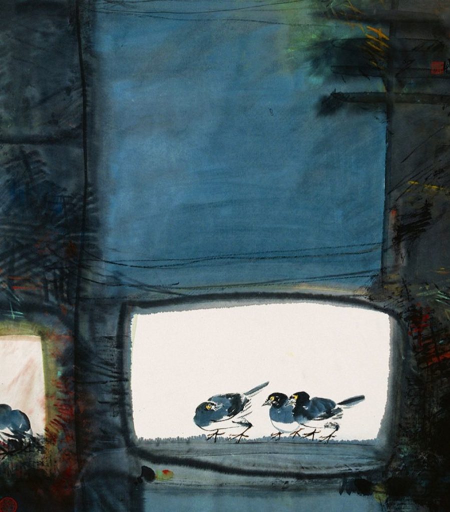 黃光男作品「年景之二」,創作於1998年。(圖/史博館 提供)