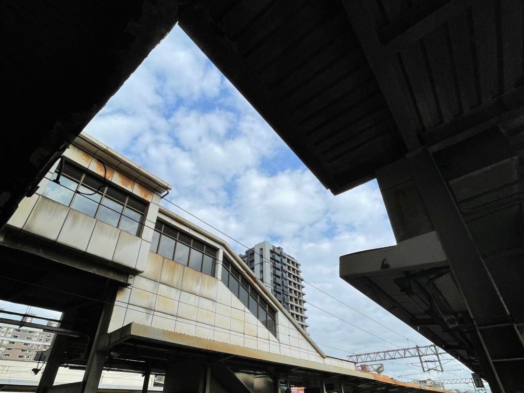 台鐵局長杜微視察樹林站。(圖/台鐵 提供)