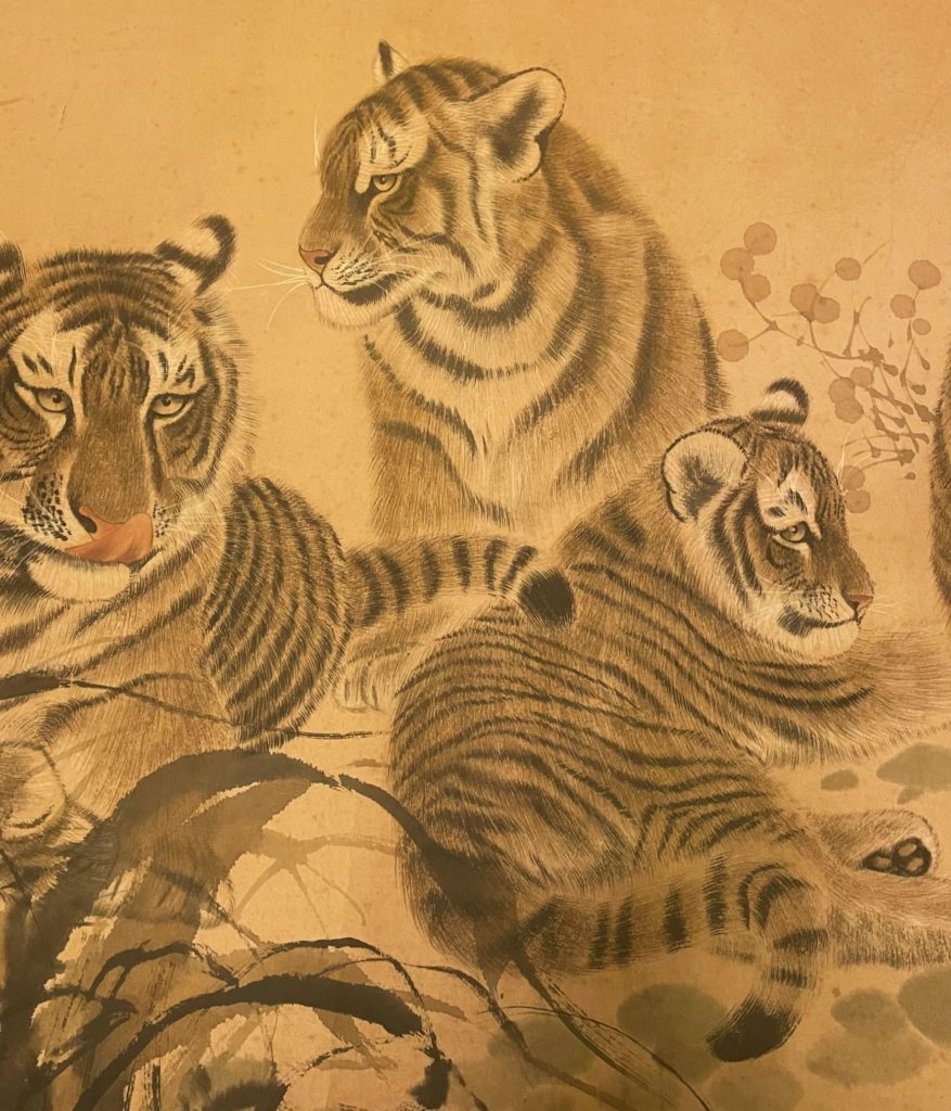 對虎的神態補捉，讓何香凝在繪畫上奠定藝術精進的穩固基礎。（圖/曾國良 典藏提供）