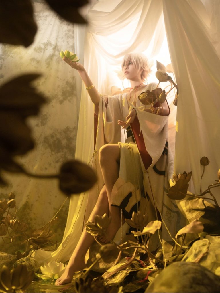 COSPLAY創意補天徵件銀獎〔陰陽師-帝釋天〕。〈客家局提供〉