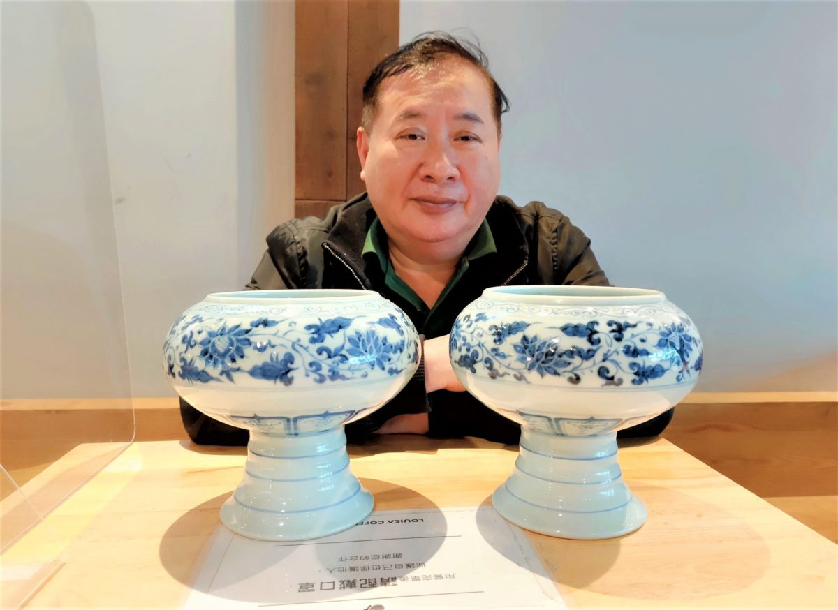 元青花承載深廣文化風華  蓮池水禽罐與飛鳳纏枝紋罐   享譽古物界   備受青睞