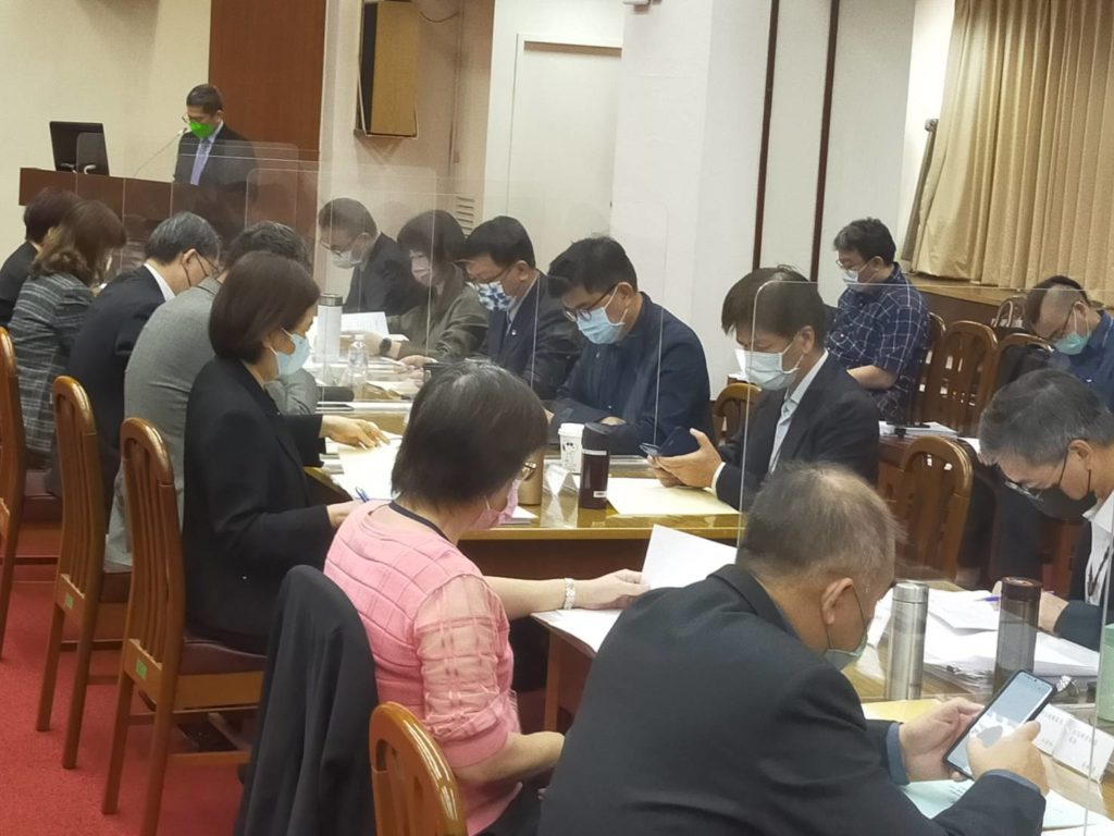 李永得部長在立法院教育及文化委員會進行業務報告。(記者 辛澎祥/攝)