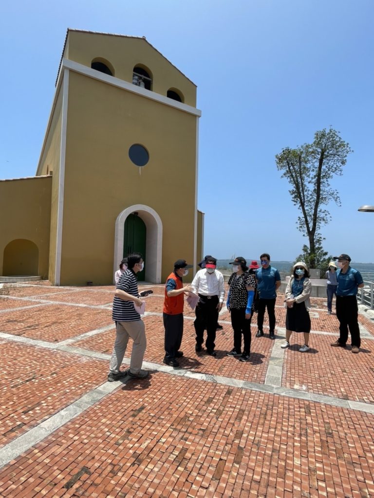 觀光局長張錫聰6日視察大鵬灣國家風景區整體觀光發展